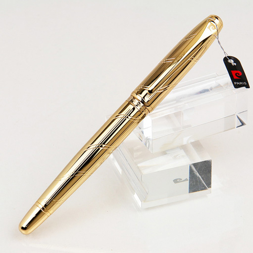 皮爾卡丹奇睿思想者寶珠筆—金色