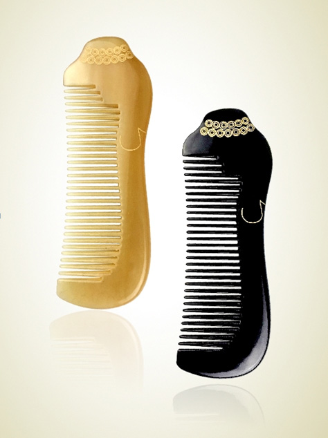 佛緣羊角梳、黑角梳