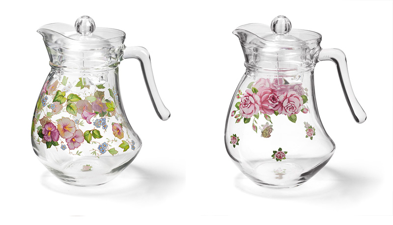 玻璃鴨嘴涼水壺