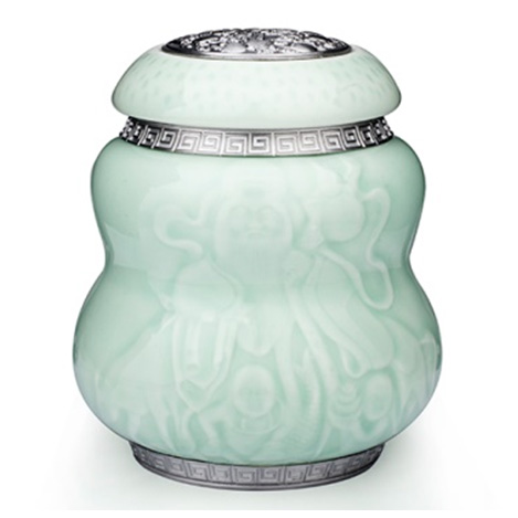 天福齊壽茶葉罐