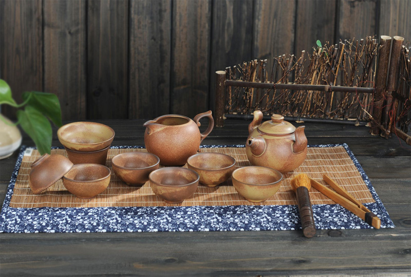 天惠釉火焰壺9入