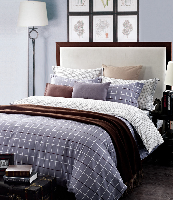 花雨傘家紡索菲格床品四件套