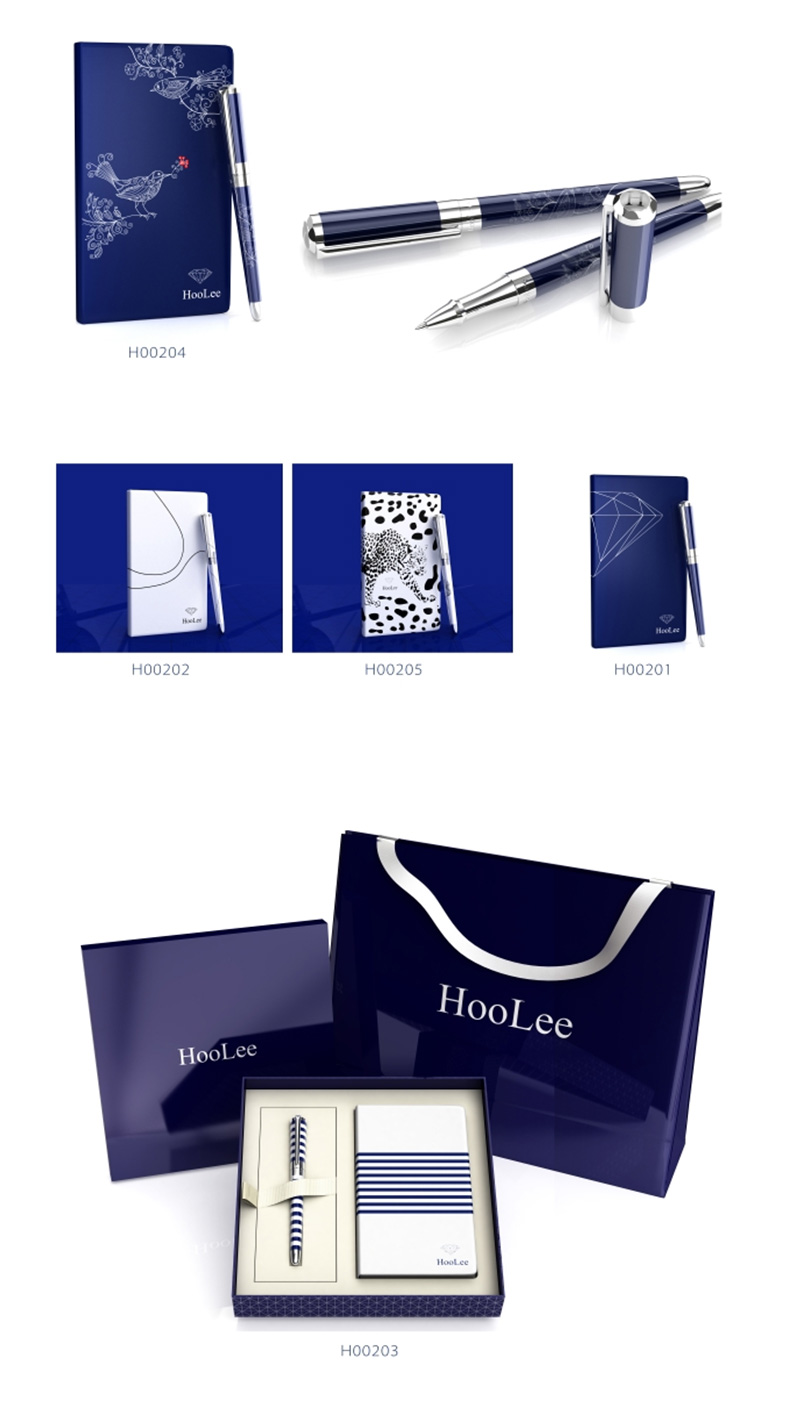 HooLee女士專用筆、筆記本