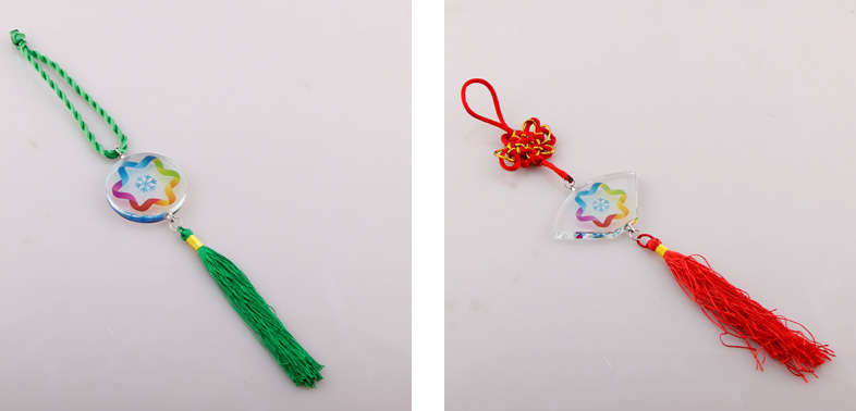 水晶中國結(jié)（圓形、菱形、橢圓形、扇形、長方形、八邊形）