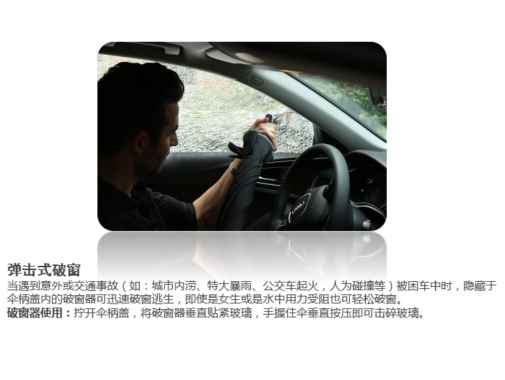 商務型汽車安全傘