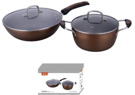 馨樂炒鍋、湯鍋兩件套 BH-T085
