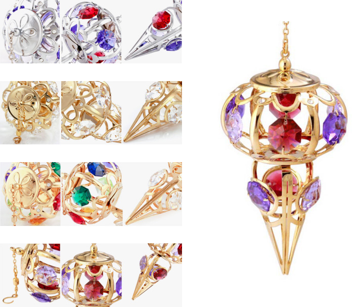 施華洛世奇汽車(chē)燈籠吊飾