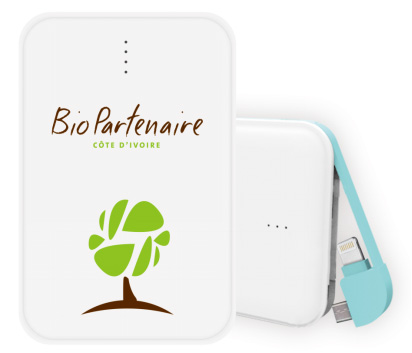 雙接口卡片式移動(dòng)電源5000mAh