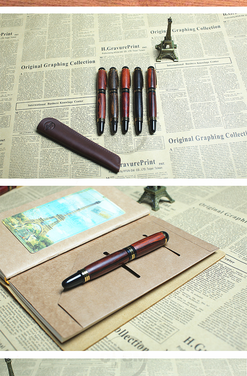 純手工制作實木簽字筆、鋼筆 德國筆尖