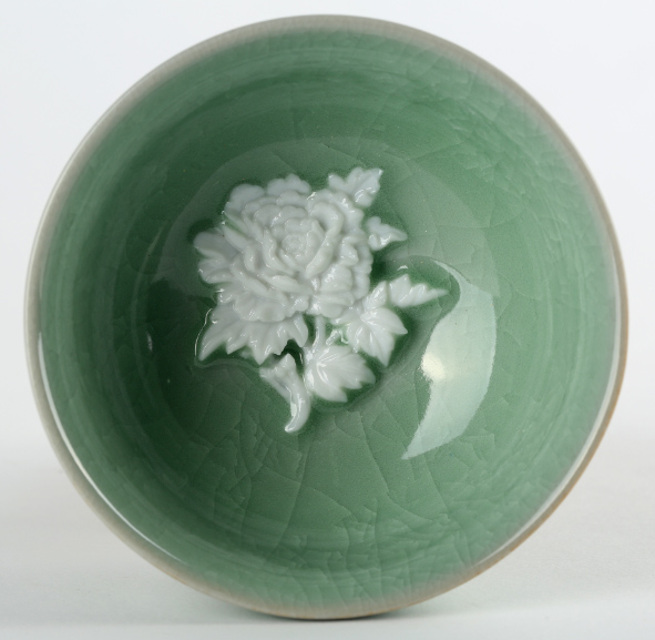 富貴堅固（花開富貴）陶瓷杯 茶杯