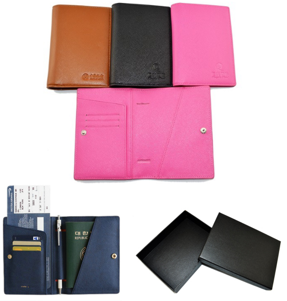 H-009B-1(PU帶扣)護(hù)照包