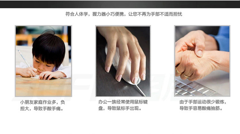 美國(guó)居康 握力器握力把 腕力器A型練手力