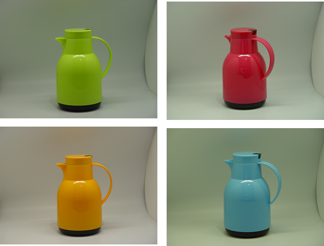 LP76全塑1.0L咖啡壺（四色混裝）