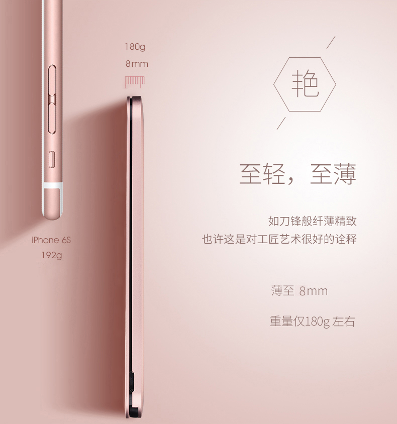 全漢C10A迷你輕薄自帶線充電寶10000毫安蘋果7安卓通用6p便攜定制移動電源