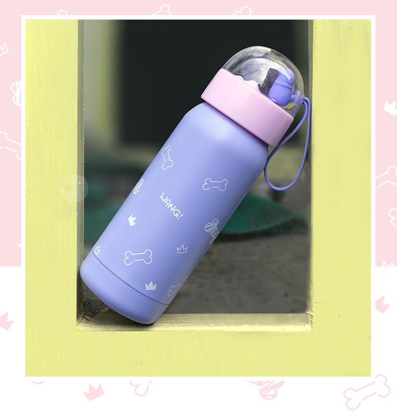 小萌狗保溫杯、卡通保溫杯