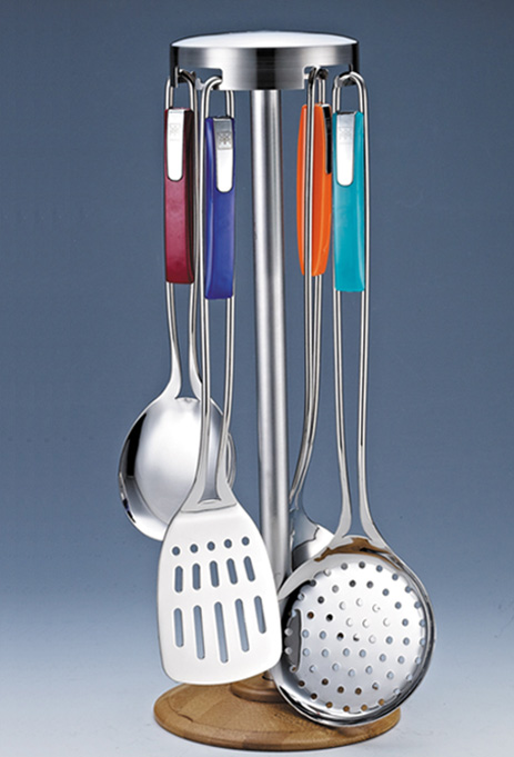 多彩漏勺、煎勺、飯勺、湯勺