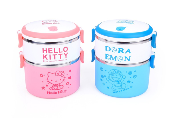 新一代雙層卡通飯盒