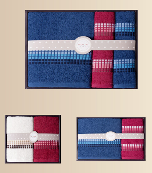 孚日格調(diào)100%棉毛巾（雙條）