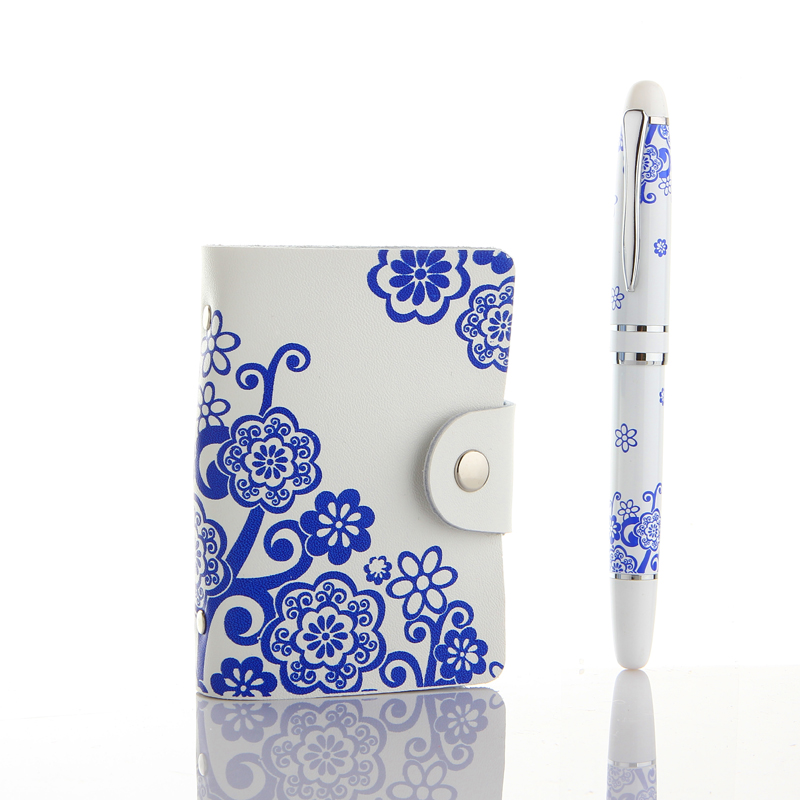 HOLI筆、真皮卡包套裝