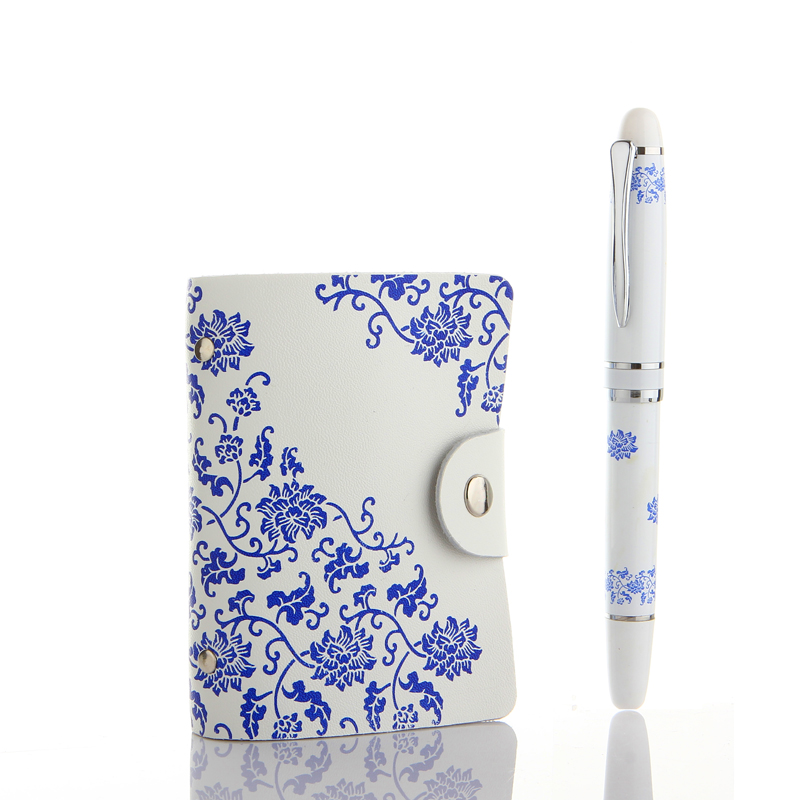 HOLI筆、真皮卡包套裝