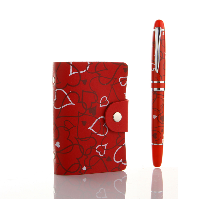 HOLI筆、真皮卡包套裝