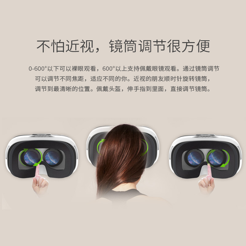 rockspace-S01虛擬現(xiàn)實(shí)3D頭盔(新款)