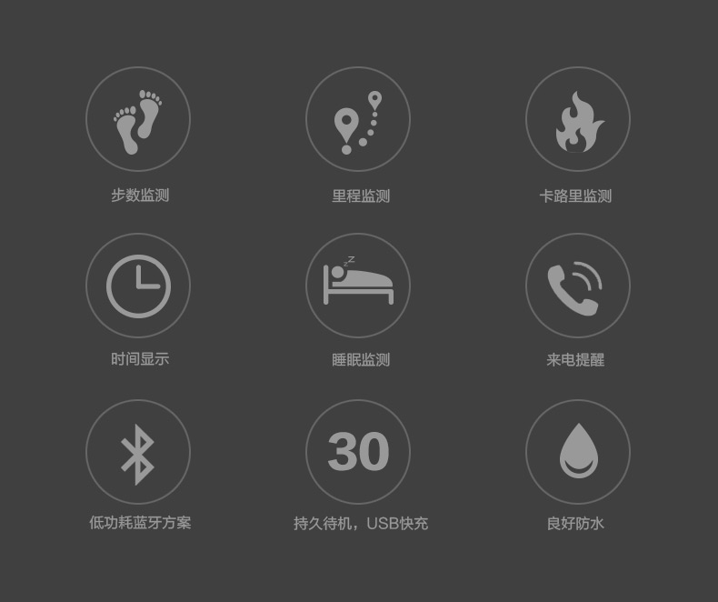 rock&樂心智能心率手環(huán)