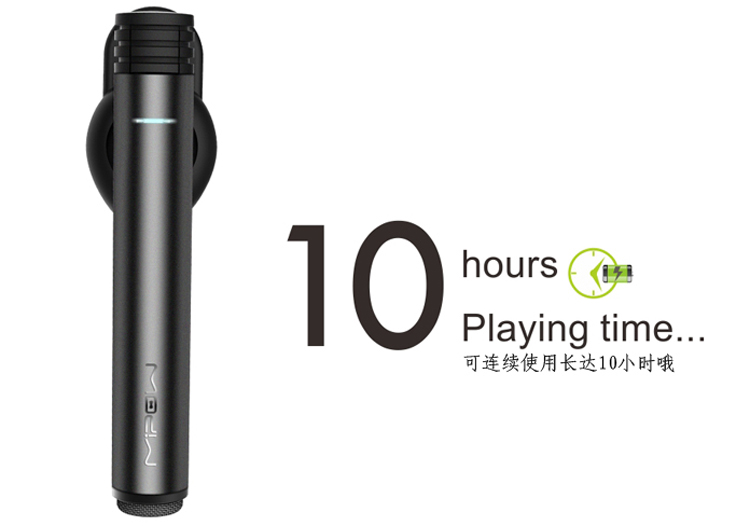 MIPOW BTV500 迷你無(wú)線(xiàn)藍(lán)牙耳機(jī)4.0 鋁合金立體聲 通用型運(yùn)動(dòng)耳麥