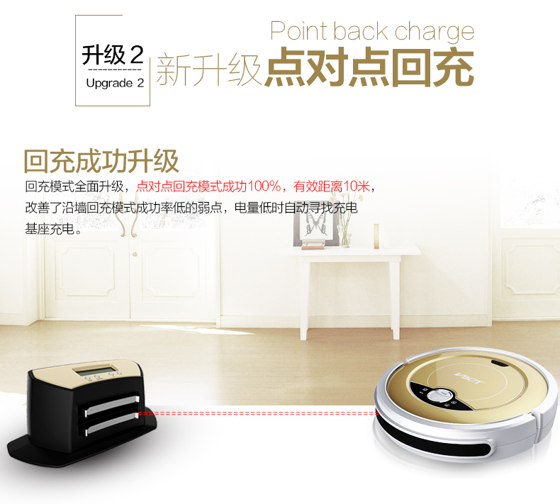 智能掃地機器人超薄靜音全自動充電吸塵器家用擦地機