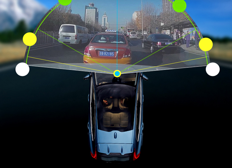 小霸王大屏人機(jī)互動(dòng)行車記錄儀