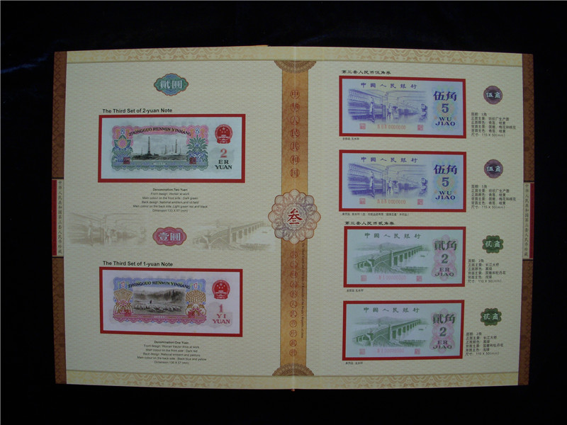 中國(guó)紙幣【三.四.五合集】