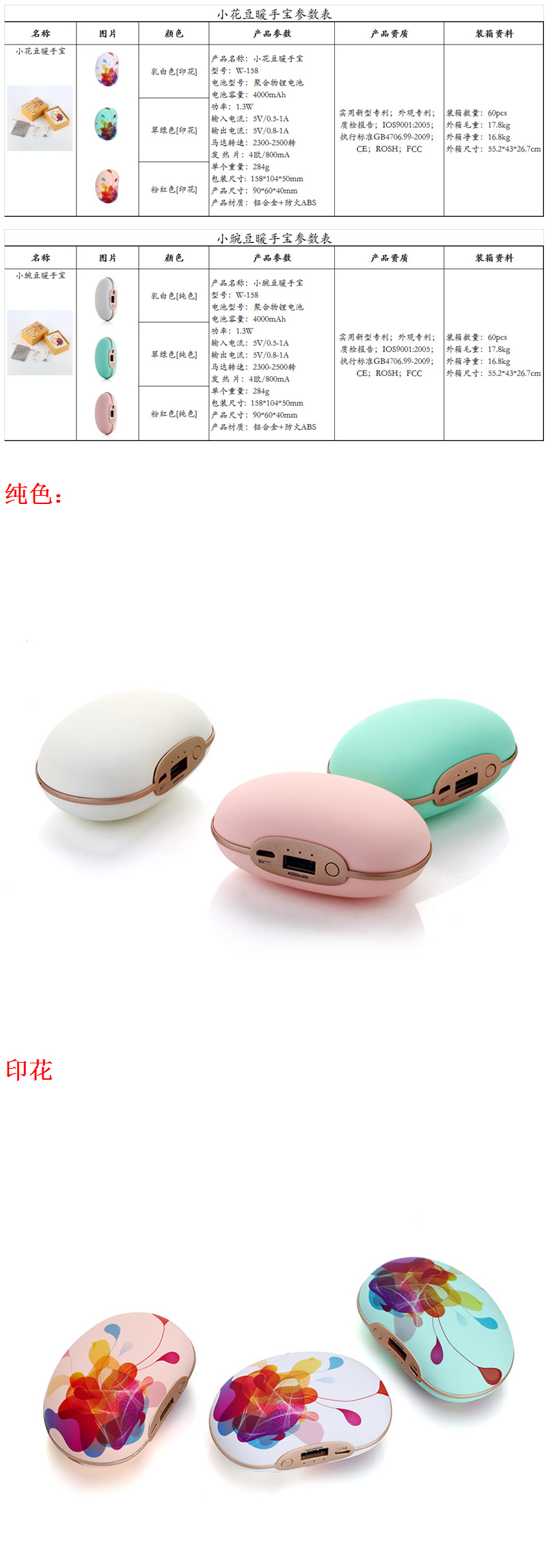 小豌豆馬卡龍暖手寶充電寶 usb充電移動(dòng)電源電暖寶震動(dòng)按摩暖寶寶