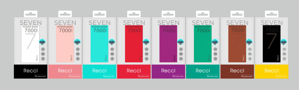 SEVEN7系列時(shí)尚精致移動電源
