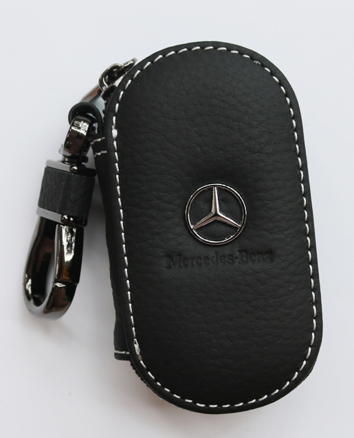 進口頭層軟皮汽車鑰匙包