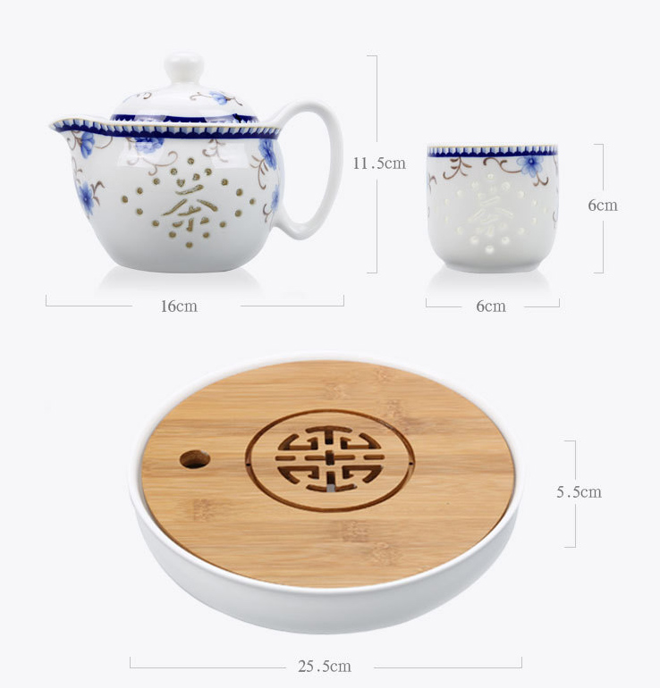 8頭玲瓏茶具、陶瓷茶具