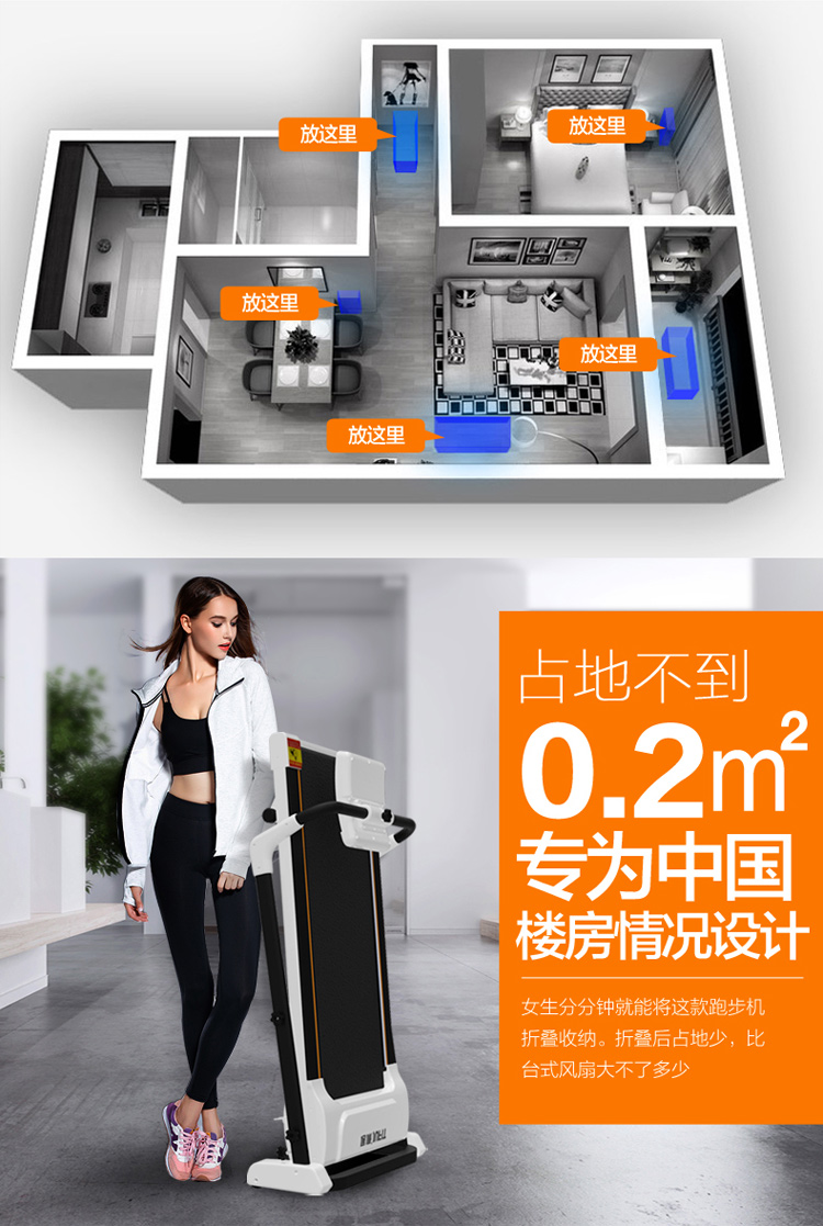 美國居康 智能跑步機