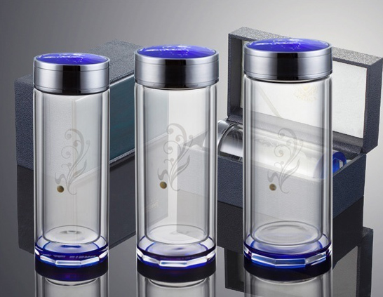 思寶藍(lán)水星1、2、3號(hào)雙層玻璃杯360ml