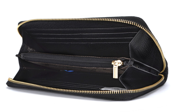 啄木鳥頭層牛皮商務(wù)智能充電手包、男士手包