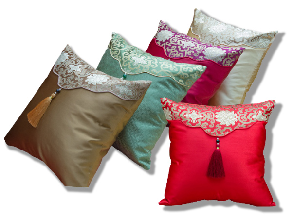 中國風(fēng)靠墊被