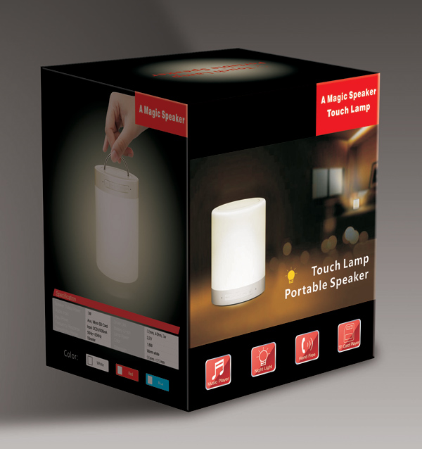 新款便攜式LED七彩燈無線藍(lán)牙插卡音箱 帶手機(jī)免提小音箱lv2016