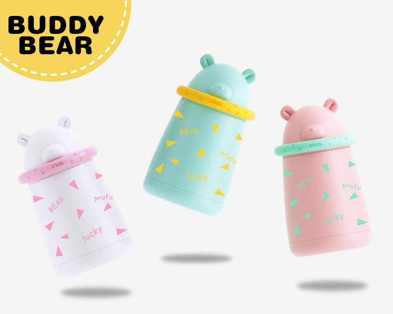 巴迪熊保溫杯、卡通保溫杯