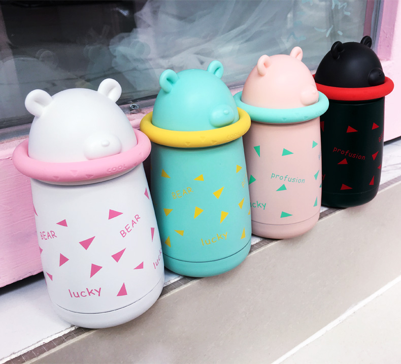 巴迪熊保溫杯、卡通保溫杯