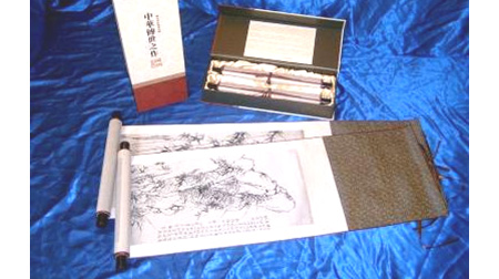 鄭板橋竹石、蘭石（對軸）