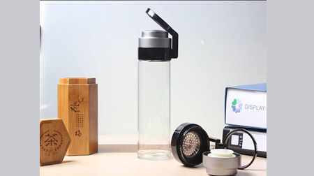 帶茶隔時(shí)尚玻璃杯