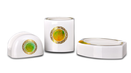 琉光瓷語(yǔ)-福在眼前三件套