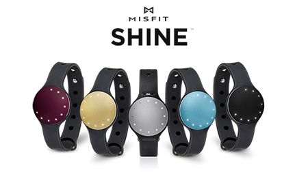 Misfit Shine 智能手環(huán) 無需充電 航空鋁合金防水運(yùn)動(dòng)睡眠藍(lán)牙手表記步器 黑色
