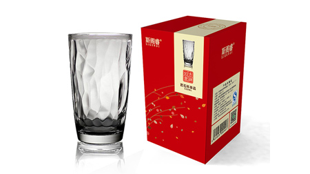 巖石水晶杯、玻璃杯