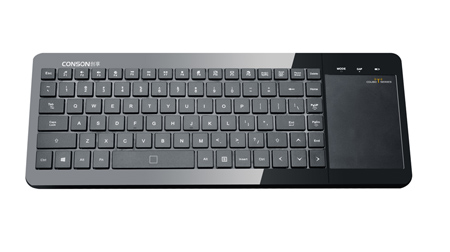 CK-470T無(wú)線觸控鍵盤觸摸TOUCH鍵無(wú)線背光發(fā)光鋰電充電鍵盤