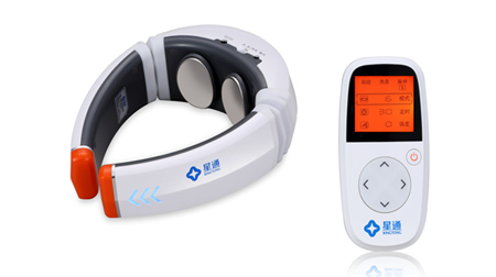 星通智能頸椎按摩器（象牙白時(shí)尚版）