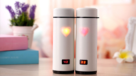 向往愛情的心動(dòng)感保溫杯